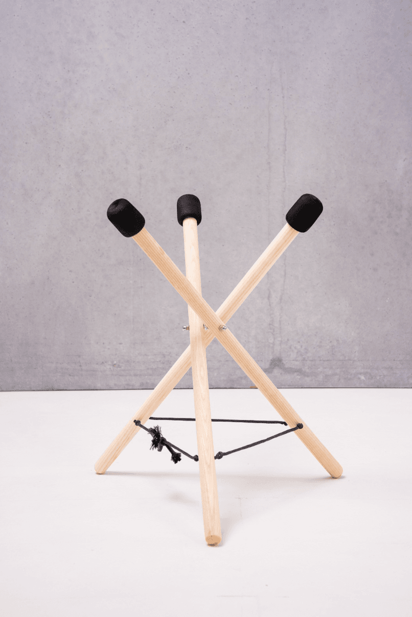 Soporte Pequeño de Piso para Handpan - Vista alternativa